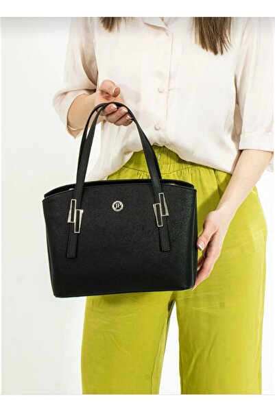 Just Polo حقيبة يد وكتف نسائية مكونة من 5 أقسام ومحفظة مقاس 26 × 20 سم