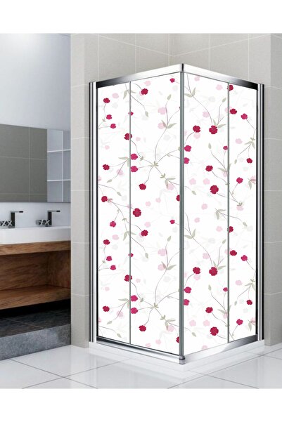 RENKLİ HOBBY Banyo Duşakabin Kaplama Folyo Sticker - Duşakabin Giydirme - Ken...