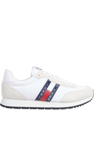 Tommy Jeans White Trainers Mens Shoes