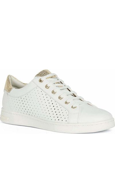 Geox Pantofi albi pentru femei