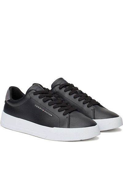 Tommy Hilfiger Pantofi pentru bărbați Tommy Hilfiger Black Trainers