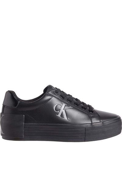 Calvin Klein Jeans Black Trainers Womens Shoes