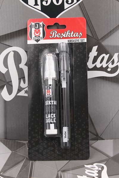 Beşiktaş Lasve with Licensed 2 Li̇ Kirtasi̇ye Set