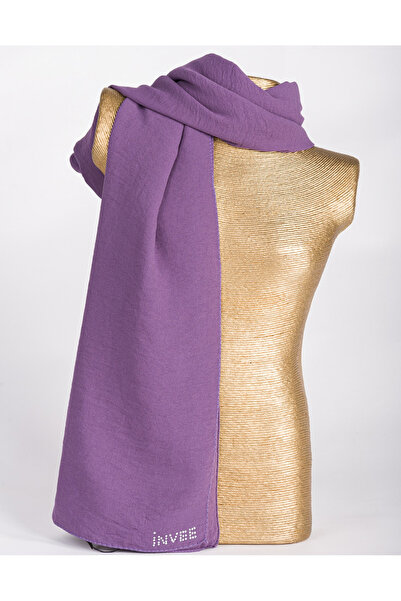 inve Σάλι Inve Caz σε χρώμα μωβ