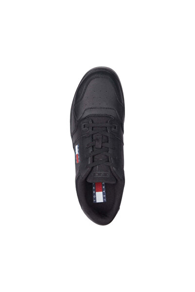Tommy Jeans Black Trainers Mens Shoes