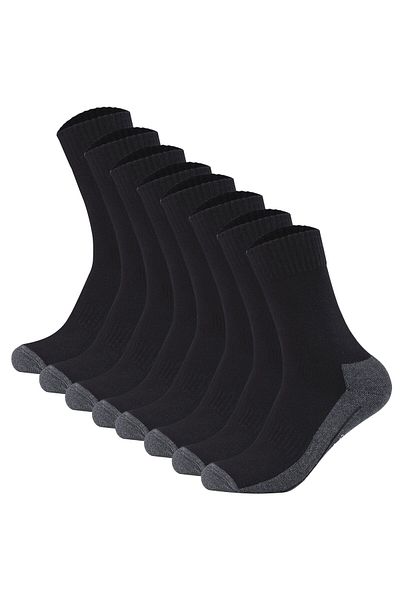 camano Unisex Socken - Pro Tex Function, einfarbig, 8er Pack