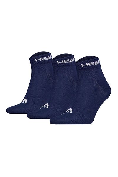 Head Unisex Quarter Socken, 3er Pack - Elements All Sport Quarter, Logo, einfarbig