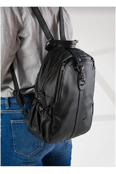 Just Polo حقيبة ظهر وحقيبة يد نسائية من الجلد الناعم JustPolo tyc07et2134