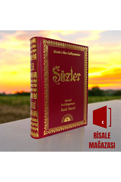 RİSALE Sözler - Risale-i Nur Külliyatı Orta Boy Vinleks Cilt Risalei Nur Bedi...