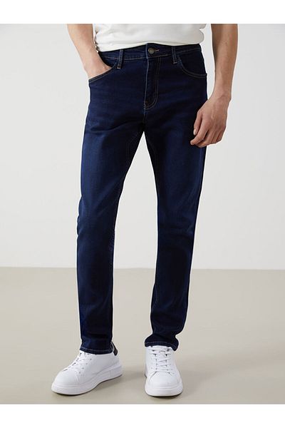 LC Waikiki Pantaloni de jeans pentru bărbați, slim fit, sezon nou - S5KK69Z8