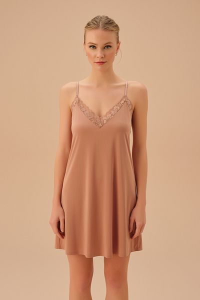 SUWEN Swan Short Nightgown