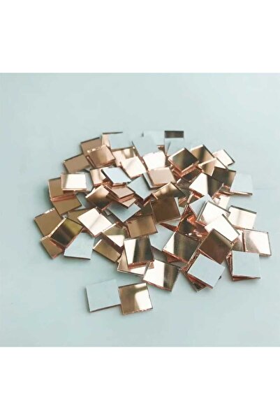 Numa Concept Duvar Dekoru 100'lü Aynalı Gold Pleksi Mozaik Ayna Salon Ofis Ve Antre İçin | 3x3 Cm