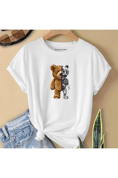 BENROMA 1 produs este un cadou pentru achiziții de 6 sau mai mult Tricou pentru copii imprimat robotizat