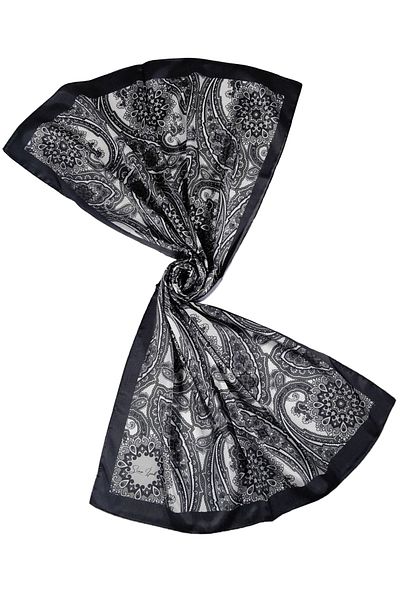mim eşarp Σάλι Jan Jan με έθνικ σχέδιο Sina Silk 75x190 cm