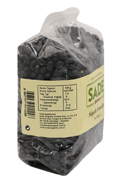 Sade Gurme Siyah Fasulye 500 GR