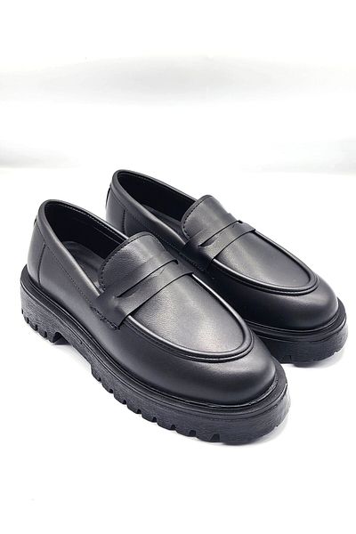 Zegeshoes Дамски мокасини с дебела подметка