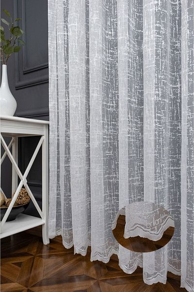 Brillant Kaytonik Design Pharbateks Planting Tulle New Modern Design 3 Layers Pleated Tulle Curtain