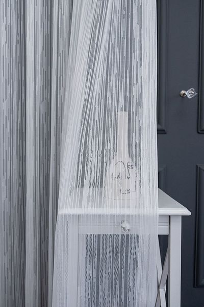 Taç Farbateks New Design - Planting Broken Line, 2 Layers of Pleated Iron, Doesn't Want Crease Tulle