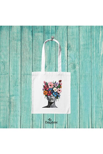 Daphne Organic Cloth Bag // Raw 220 g Gabardine Fabric // Women
