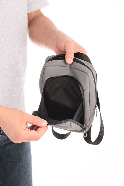 Pierre Cardin 01PC002013 Сіра сумка поштаря - водостійка, сумка через плече