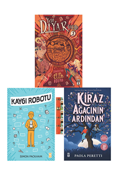 Genç Timaş Kiraz Ağacının Ardından, Kaygı Robotu, Yedi Diyar Geçidi 3 (3 kitap)