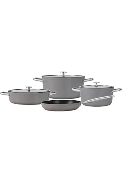 STOREMAX Porland Valos Blue Cookware Set 7 Piece