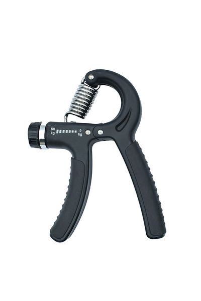 Joints Adjustable 5-60 kg Resistance Black Color Hand Exerciser Handgrip Trainer