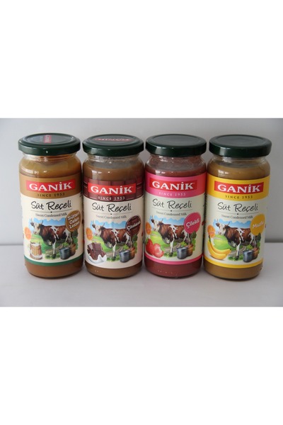 Ganik GANİK 270 SÜT REÇELİ MİX PAKET (MUZLU-ÇİLEKLİ-ÇİKOLATALI-SADE)