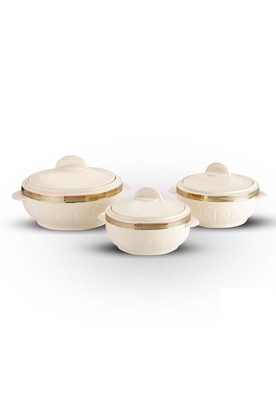 ROYALFORD 3pc Casserole Set Royalford RF1643