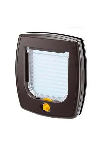 Ferplast Swing 3 Cat Door 22.5 X 25 Cm Brown