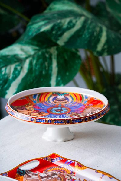 ACAR Whisper Footed Presentation Plate - 25 cm