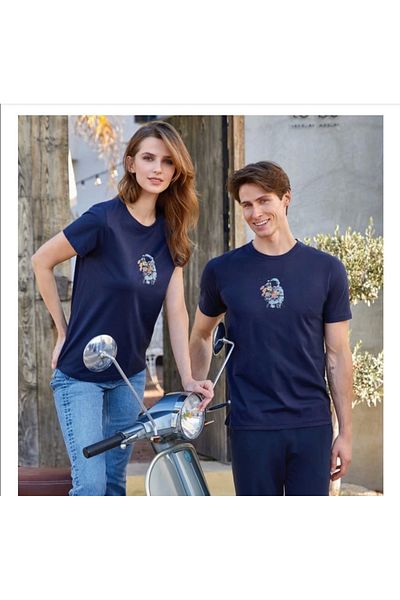 Berrak Navy Blue 4112 Men's T-Shirt