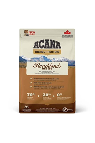 Acana Ranchlands Tahılsız Köpek Maması 2 Kg