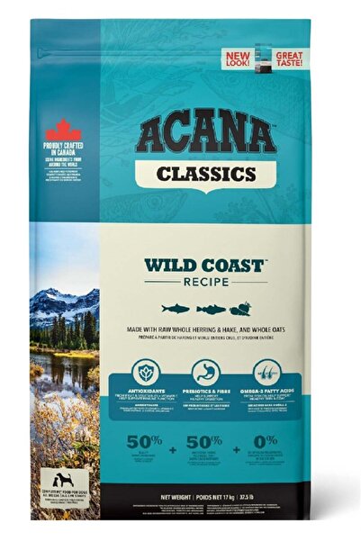Acana Classics Wild Coast Balıklı Düşük Tahıllı Köpek Maması 14,5 Kg
