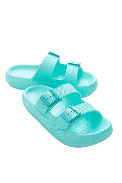 Liger Unisex Medical Lightweight Eva Slippers - Medical Style with Bucklegreen