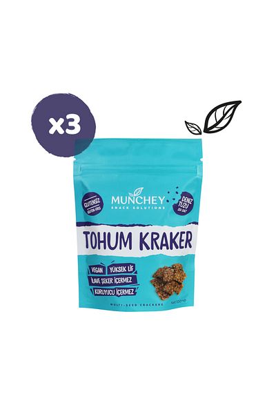 MUNCHEY Large Size 3-Piece Plain Seed Cracker Set
