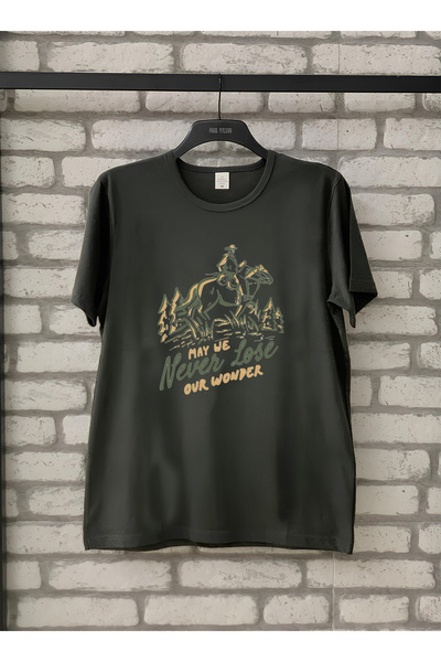 PERSONELİTY May We Never Lose Our Wonder Printed T-Shirt