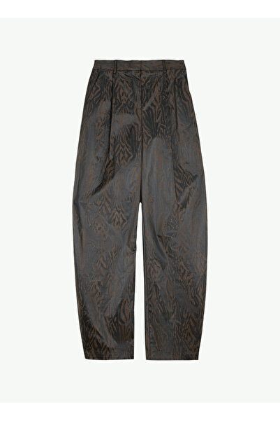 Just Cavalli Yüksek Bel Standart Kahve Kadın Pantolon 77PAA119