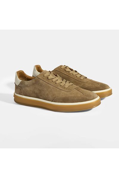 Desa Ανδρικά παπούτσια με κορδόνια Lianra Beige