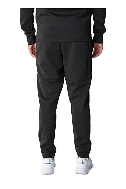 hummel 932048-2001 HMLMAYIKI PANTS Siyah Erkek Geniş Paça Regular Fit Desenli Pantolon