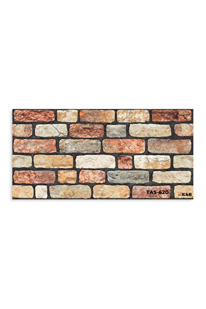 KnB Duvar Panelleri Taş Strafor Duvar Paneli ( 9 Lu Paket)