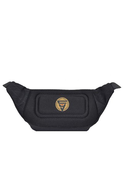 ÇÇS Waterproof Useful Bodybag Clamshell Waist Bag Black