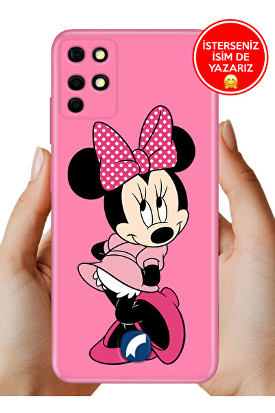 Reeder S19 Max Kılıf Desenli Baskılı Kamera Korumalı Silikon Utangaç Minnie