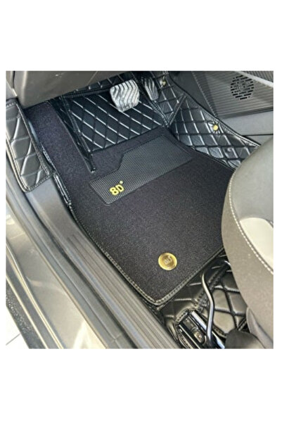 8D Renault Duster 2024 Sonrası Aracına Özel 8D Çift Katmanlı Havuzlu Paspas T...