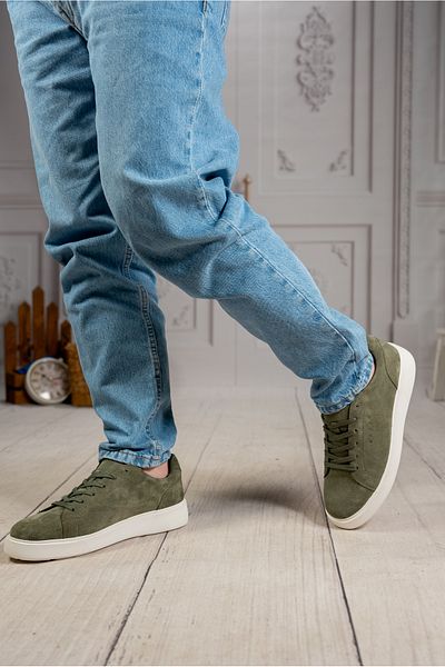 DAXİS Sportwear Company Ανδρικά παπούτσια με κορδόνια από γνήσιο δέρμα - Ανδρικά παπούτσια SUEDE