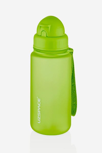 Uzspace 2-Piece Tritan Flask Set with Straw 400 Ml Fiftyfifty