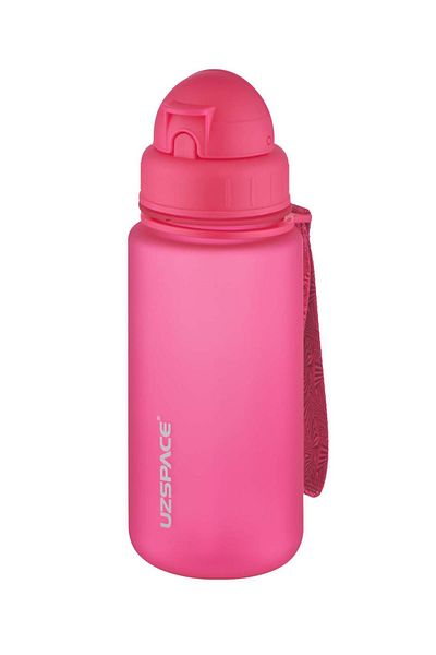 Uzspace 2-Piece Tritan Flask Set with Straw 400 Ml Fiftyfifty