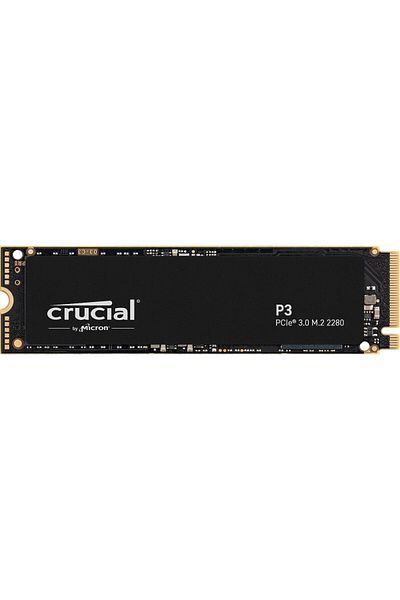 Crucial P3 2 تيرابايت 3D Nand Nvme PCIE M.2 SSD 3500-3000 ميجا بايت/ثانية Ct2000p3ssd8