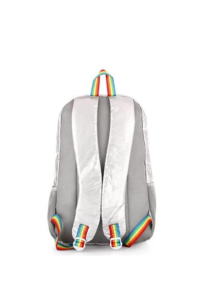 YOUNG Rucsac de școală argintiu 51518