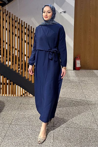 Ovn. Φόρεμα Navy Blue Woody
